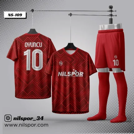 forma yaptırma liverpool tarzı kırmızı futbol forması nilspor